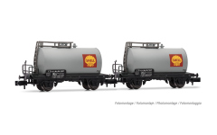 Arnold HN6701 - N - 2-tlg. Set Kesselwagen Shell, FS, Ep. III-IV